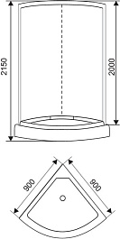 EcoStyle Душевая кабина ES-312WP – фотография-2